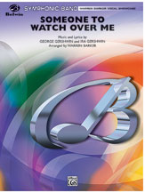 Someone to Watch over Me Concert Band sheet music cover